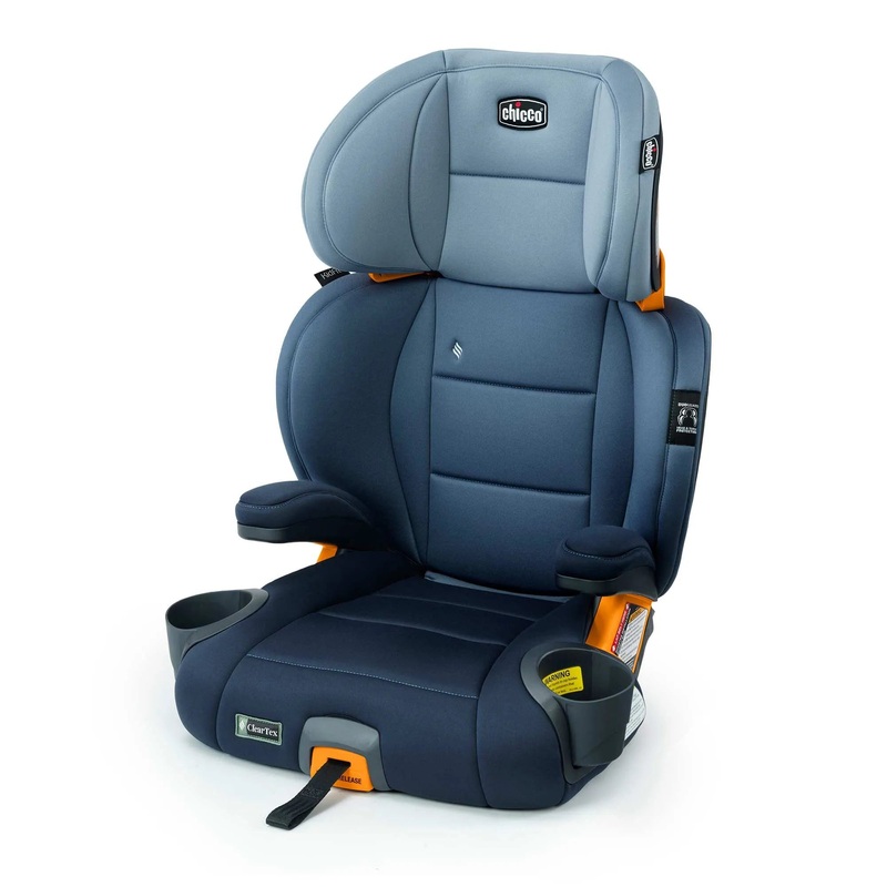 Kidfit Cleartex Plus 2-in-1 Belt Positioning Booster Car Seat –  Reef Navy (See Description)