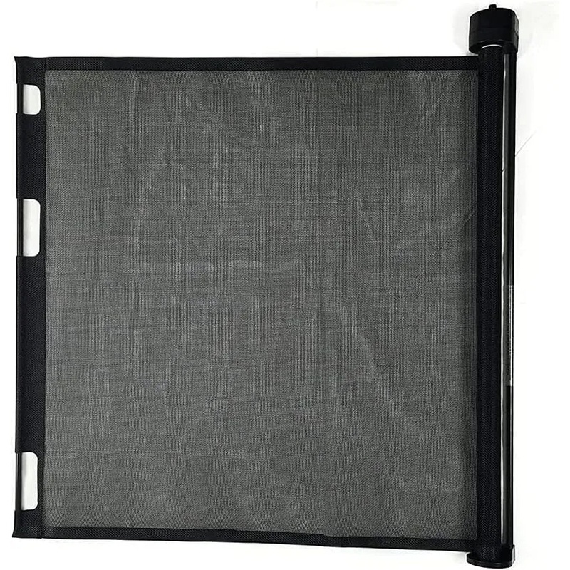 Retract-A-Gate 52″ Black: The Original Retractable Baby, Dog, & Cat Gate 52 Inch Black