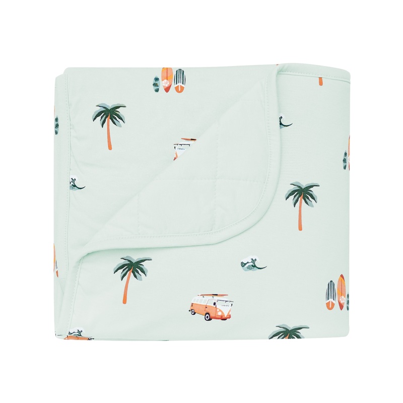 Baby Blanket in Dew Surf