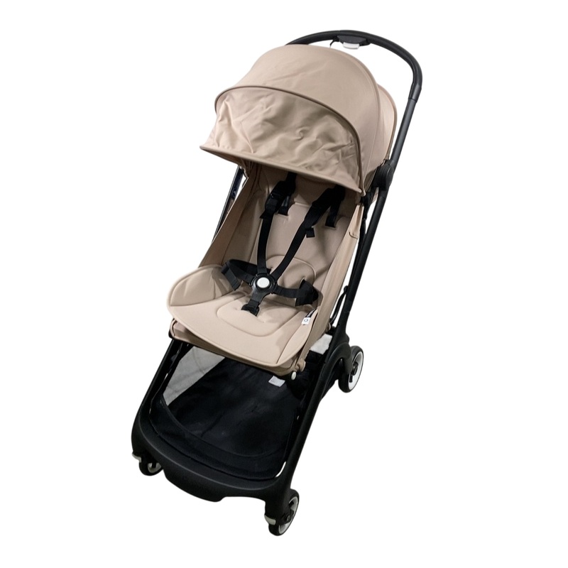 Bugaboo Butterfly Stroller, 2024, Black, Desert Taupe, Desert Taupe