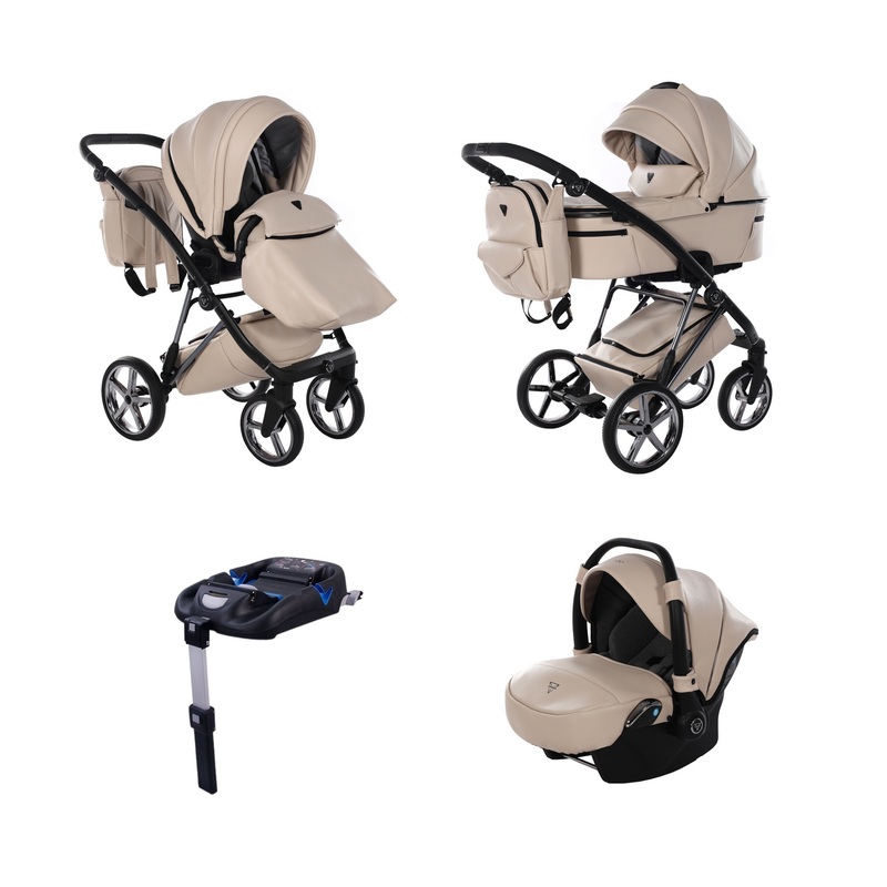 JUNAMA AIR PREMIUM NUDE – 4IN1 (INCLUDES CAR SEAT & ISOFIX BASE)