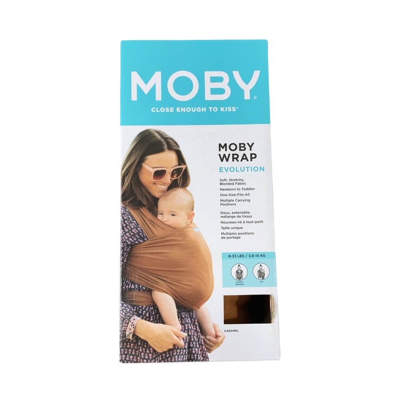 Moby Evolution Baby Carrier, Caramel