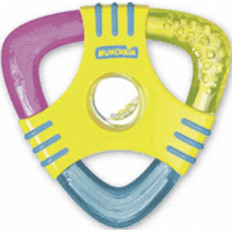 Munchkin Fun Ice Rattle N Roll in Triangle Yellow