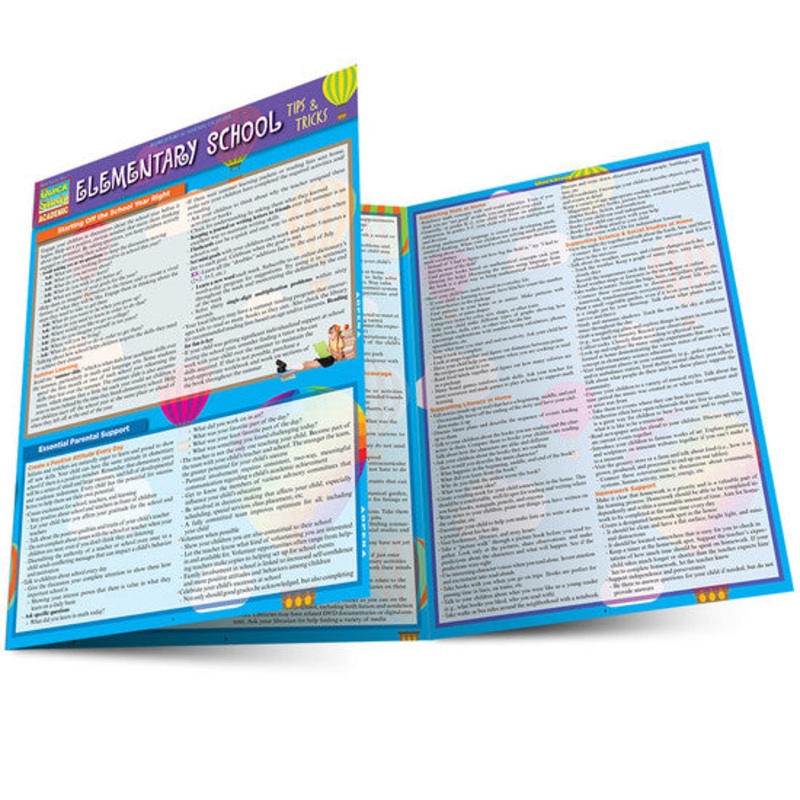 QuickStudy | Elementary School: Tips & Tricks Laminated Study Guide