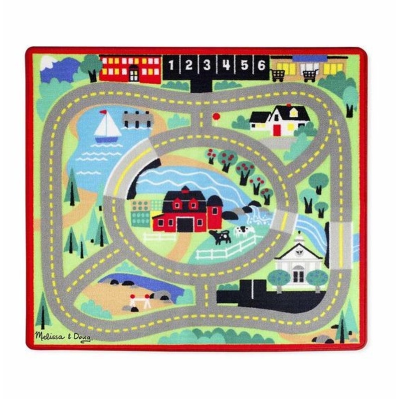 Round the Town Road Rug & Car Set