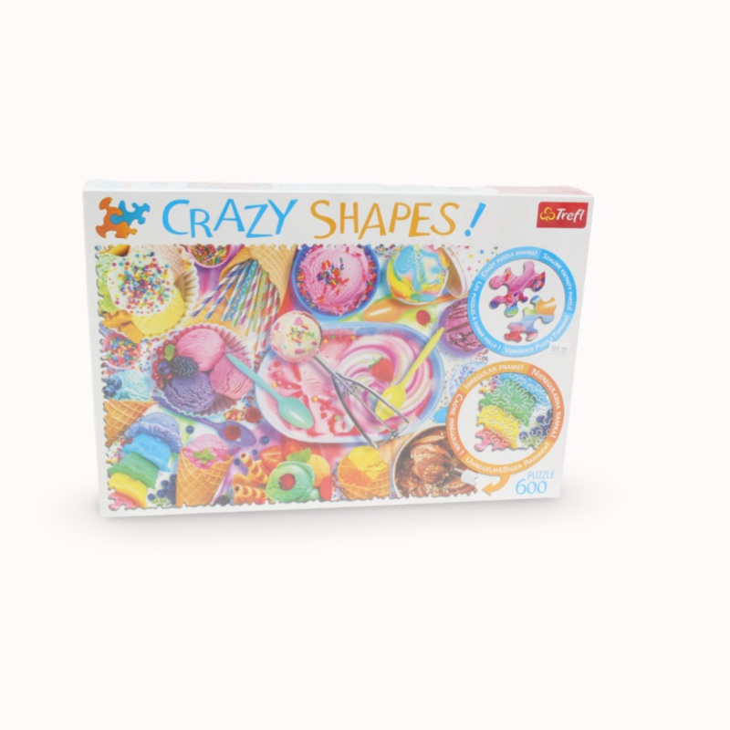 Trefl Crazy Shapes Sweet Dream Puzzle – 600 Pcs