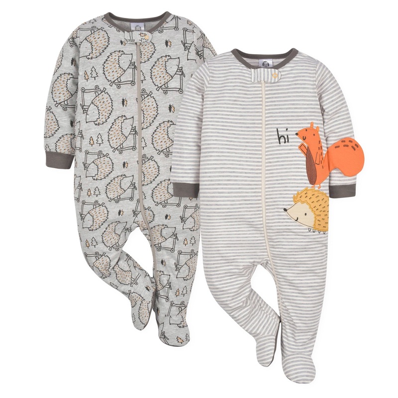 2-Pack Baby Boys Hedgehog Sleep ‘N Plays
