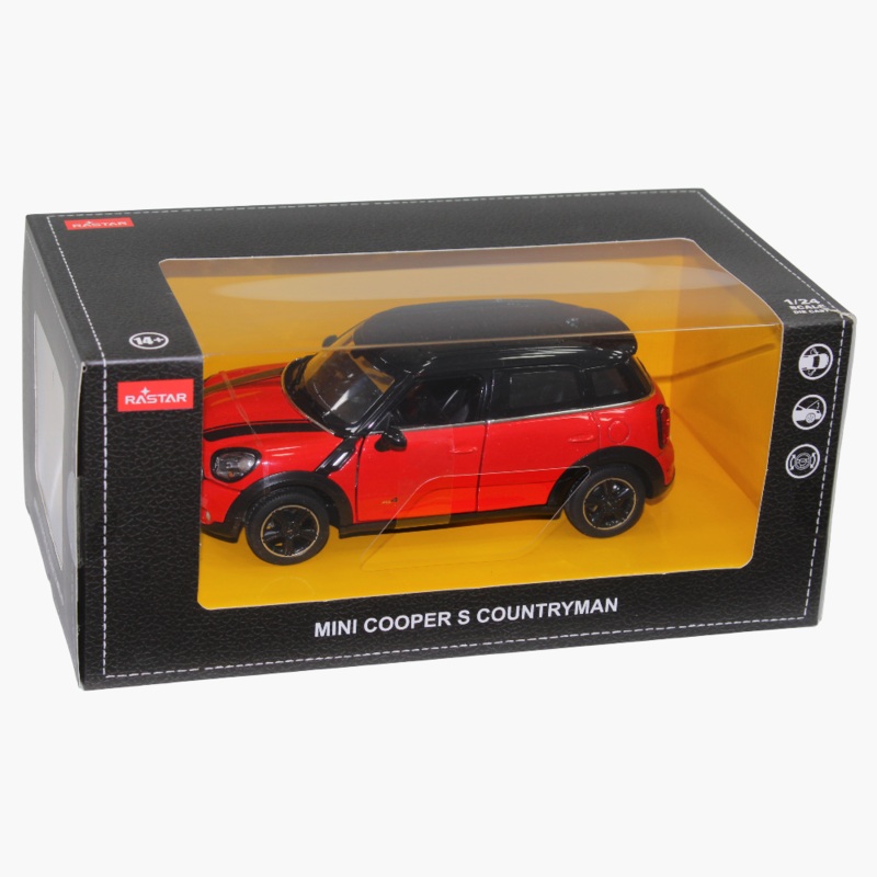 Mini Cooper S Countryman Die-Cast Car – Red