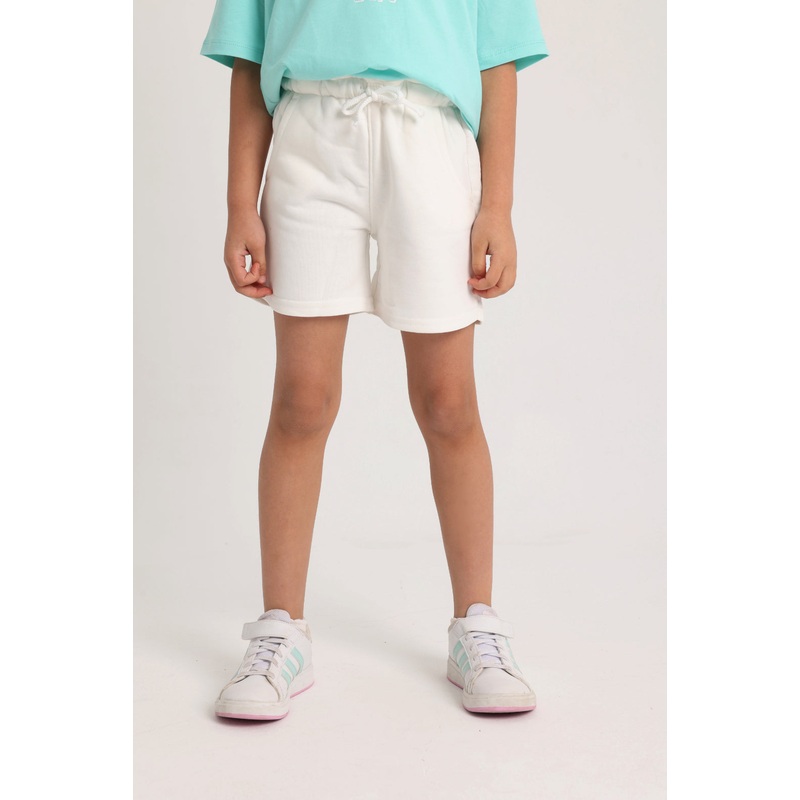 Unisex Cotton Shorts – Off-White