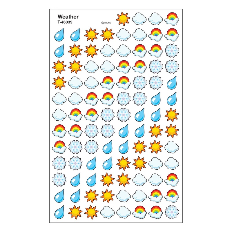 Weather superShapes Stickers