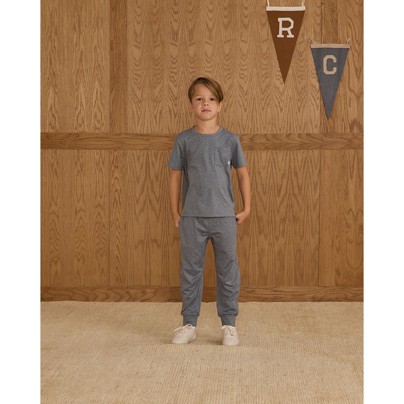 Century Tech Jogger – Heathered Navy
