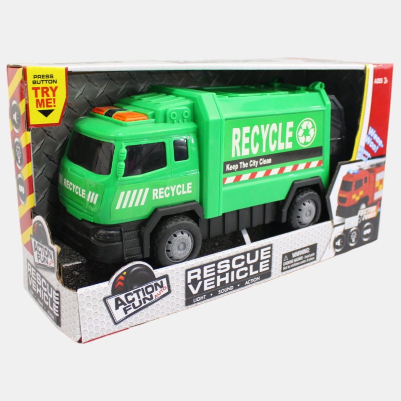 DHTFC10402Rescue Vehicle Friction Car With Light And Voice