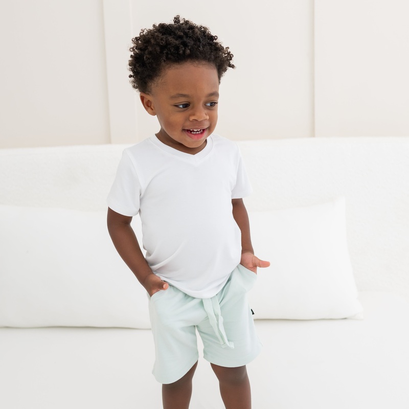 Drawstring Short in Dew