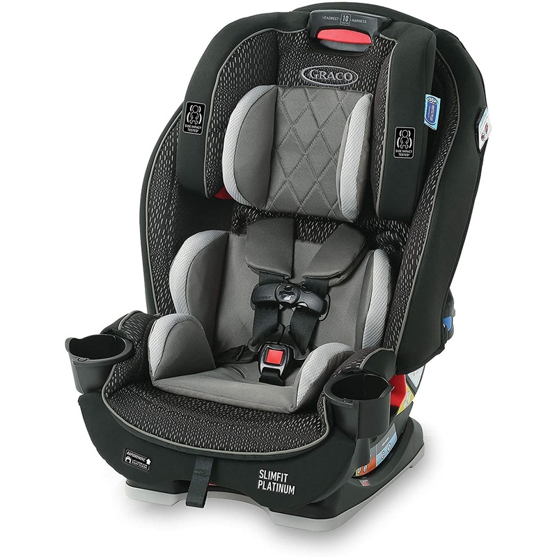 Graco SlimFit Platinum 3-in-1 Narrow All-in-One Convertible Car Seat – Hurley