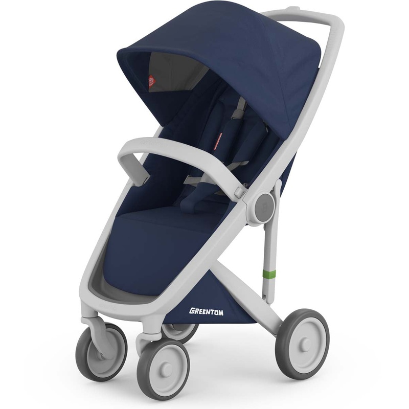 Greentom Classic Stroller – Grey/Blue