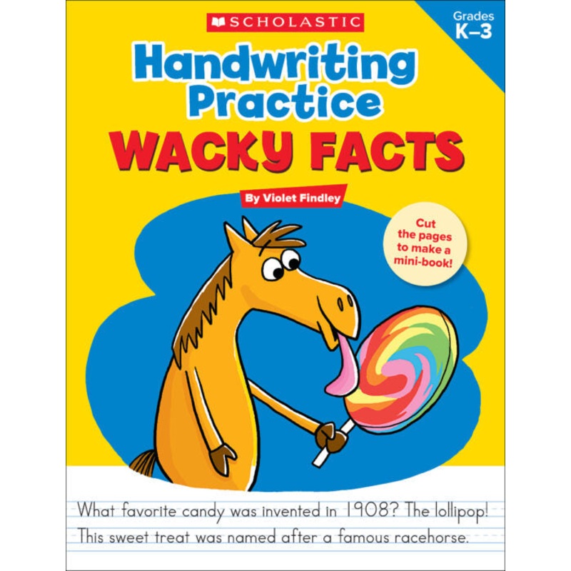 Handwriting Practice: Wacky Facts