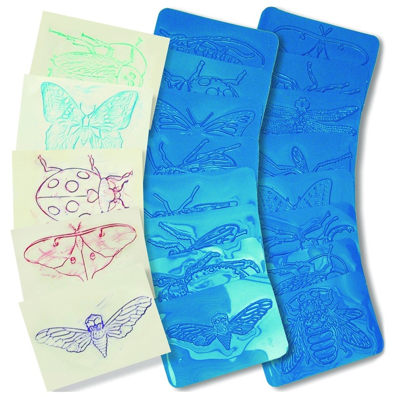 INSECTS RUBBING PLATES