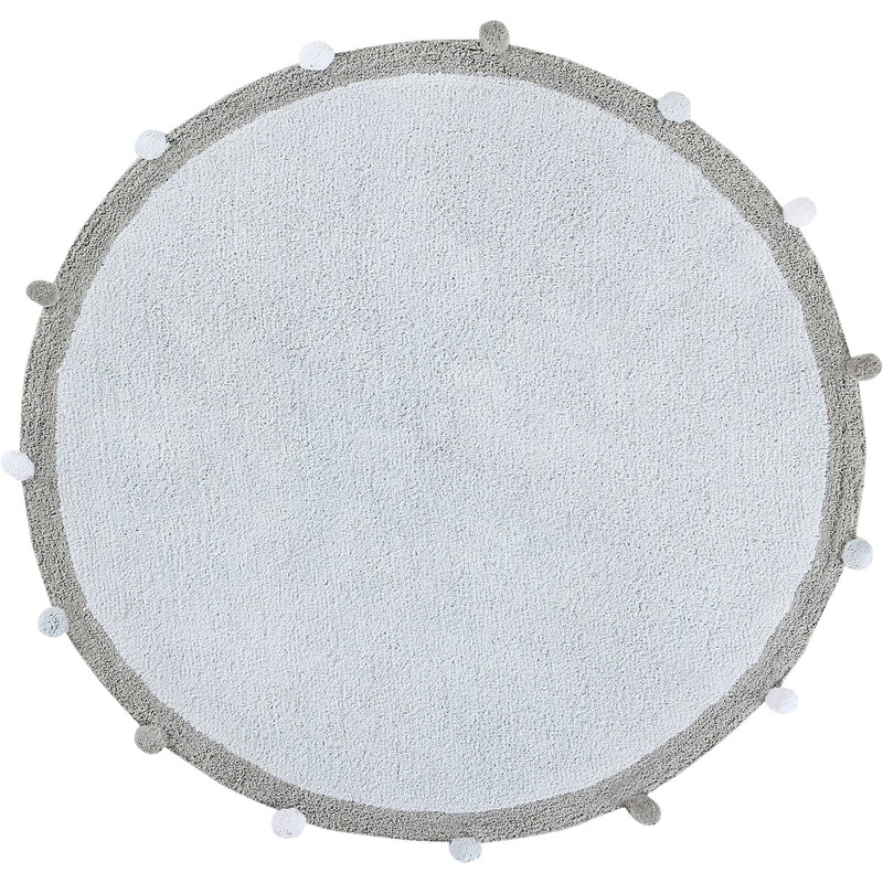 Lorena Canals Bubbly Rug – Soft Blue (4′)