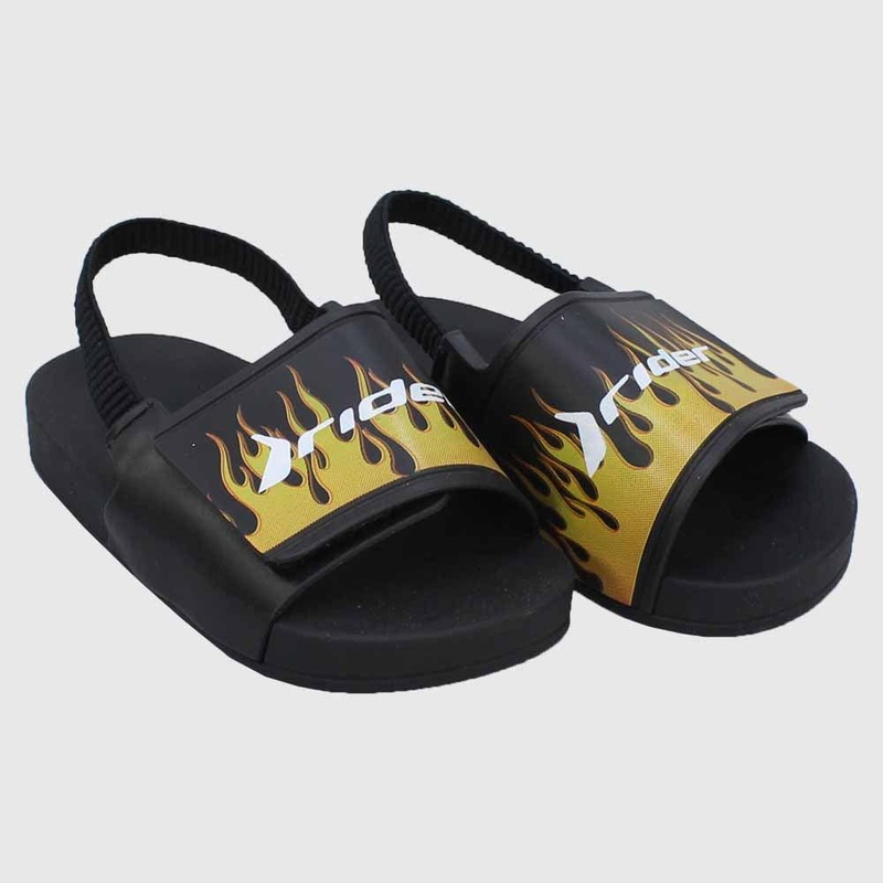 Rider Boys Black Sandals
