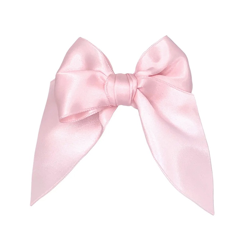 Satin Belle Clip – Pink