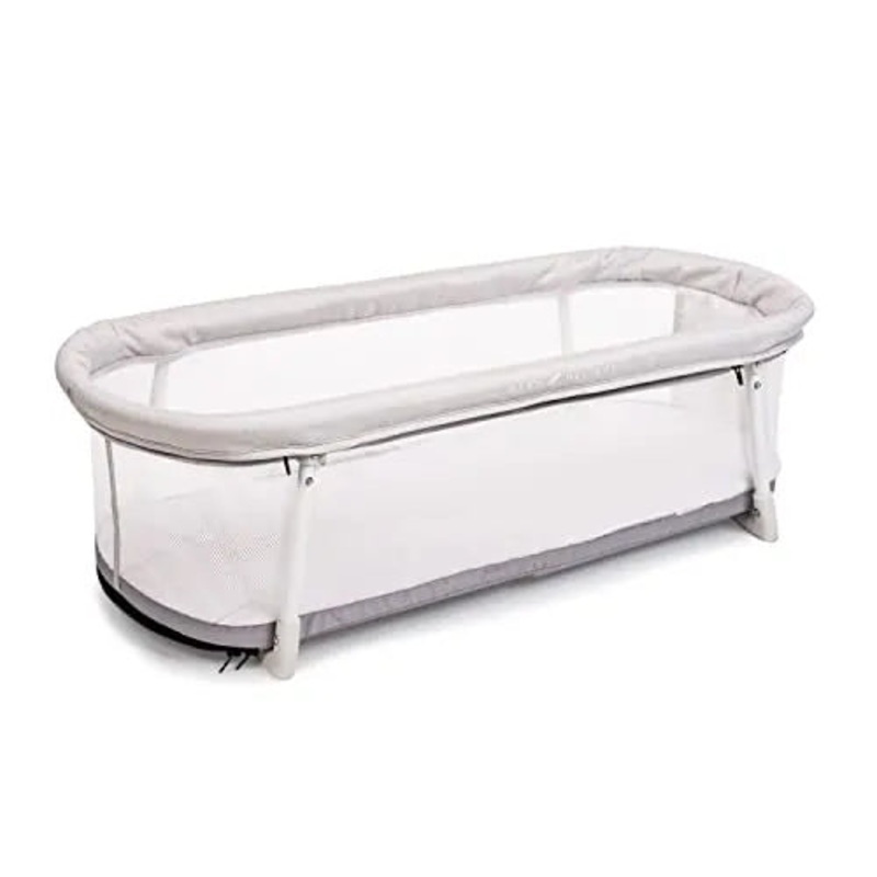 Baby Delight Snuggle Nest Portable Infant Bassinet – Driftwood Gray