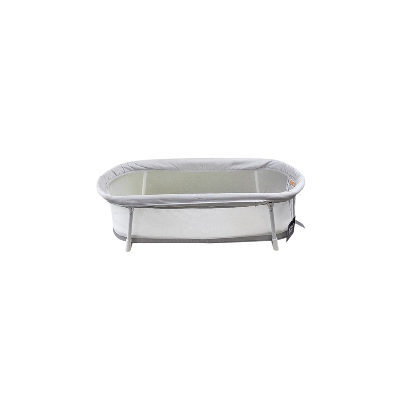 Baby Delight Snuggle Nest Portable Infant Bassinet, Driftwood Grey