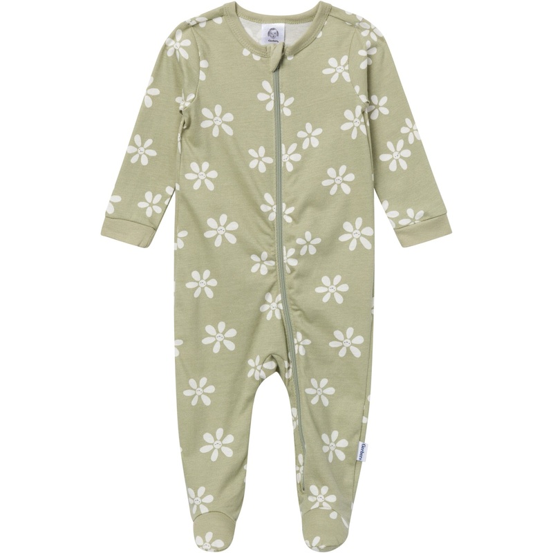 Baby Girls White Flowers Sleep ‘N Play