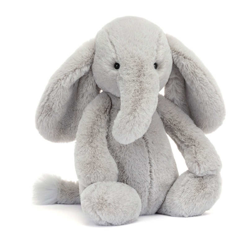Jellycat Original Bashful Luxe Elephant Thuddeus