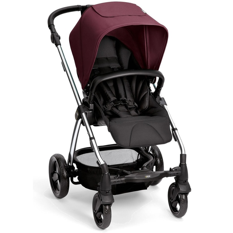 Mamas & Papas Sola 2 Chrome Stroller – Mulberry