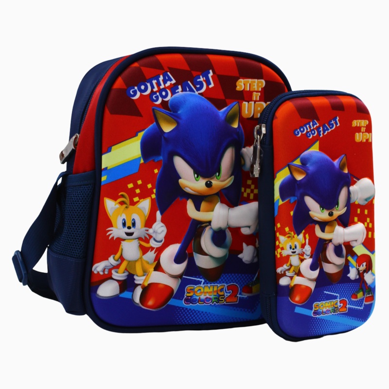 Sonic the Hedgehog School Set (Lunch Bag + Pencil Case)