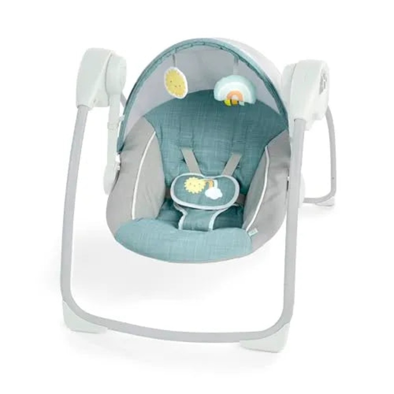 Sun Valley Canopy Portable Swing – Teal (See Description)