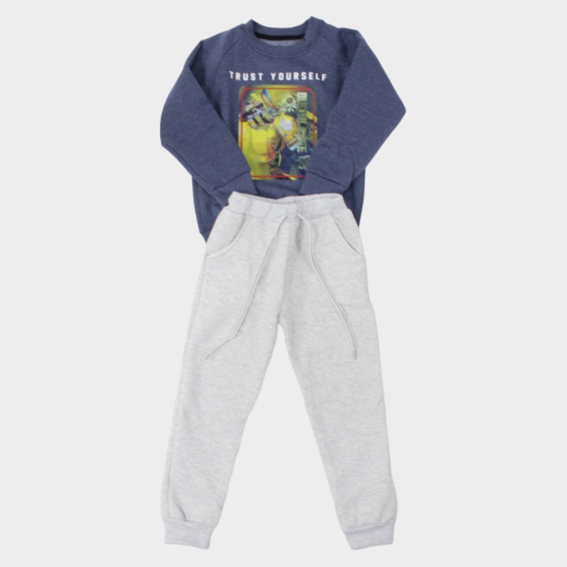 Transformers “Trust Yourself” Long-Sleeved Fleeced Pajama