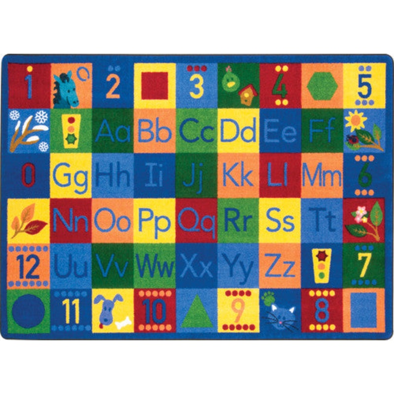 Around the Block II Rug, 7’8″ x 10’9″ Rectangle