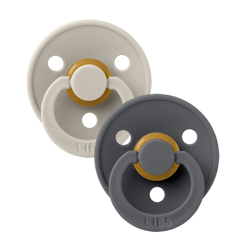 BIBS Pacifier Round Sand/Iron