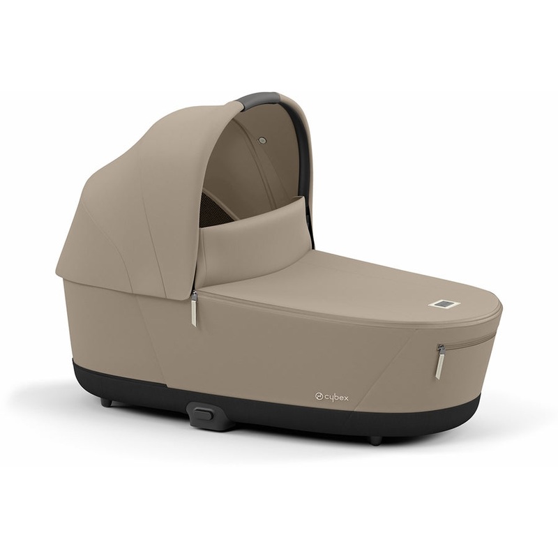Cybex OPEN BOX PRIAM 4/e-PRIAM 2 Lux Carry Cot – Cozy Beige