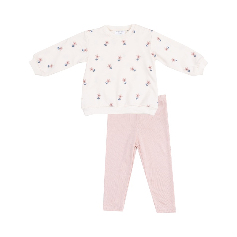 French Terry Puffy Oversized Sweatshirt + Leggings – Danish Daisy