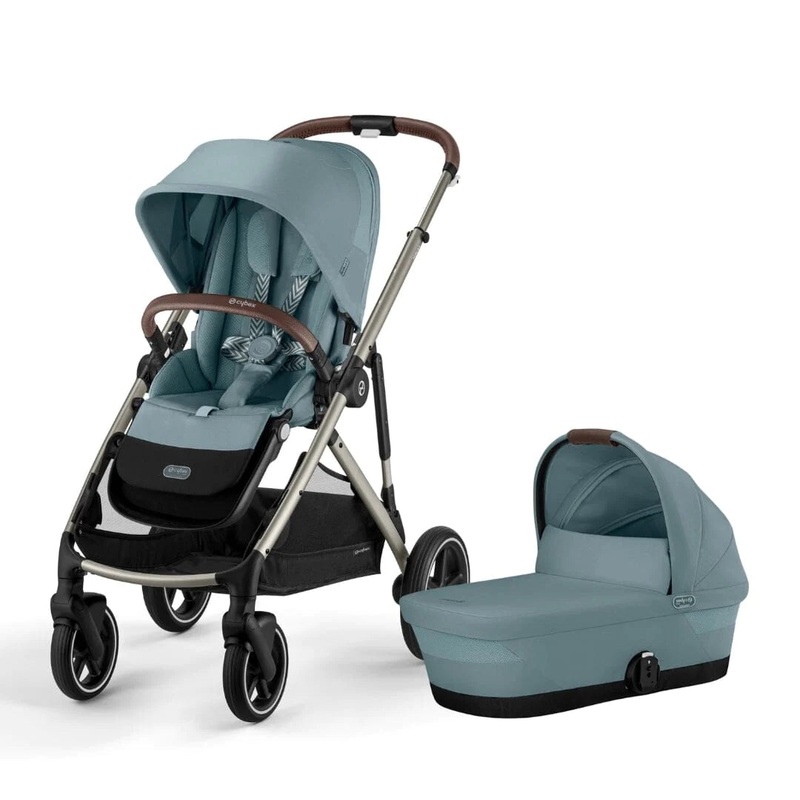 Gazelle S 2 Stroller + Cot Bundle – Sky Blue