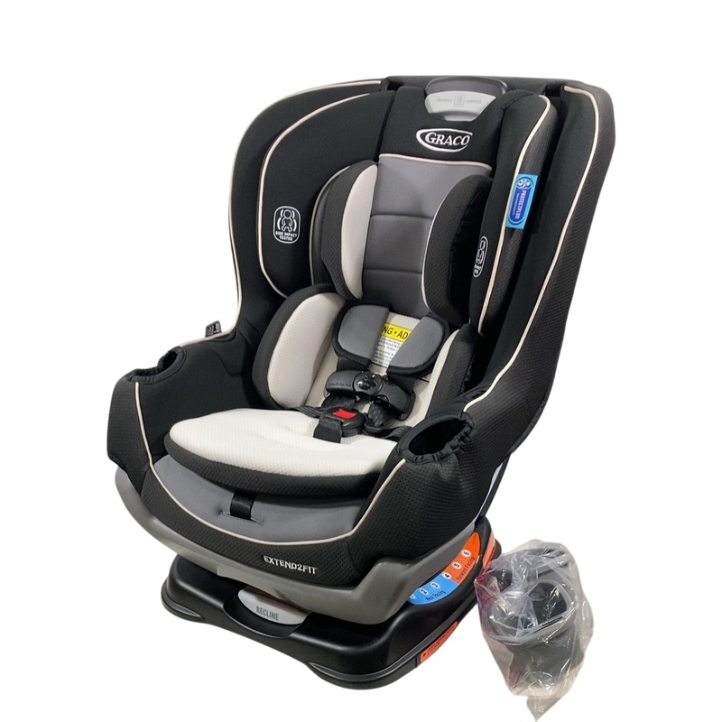 Graco Extend2Fit Convertible Car Seat, 2024, Gotham