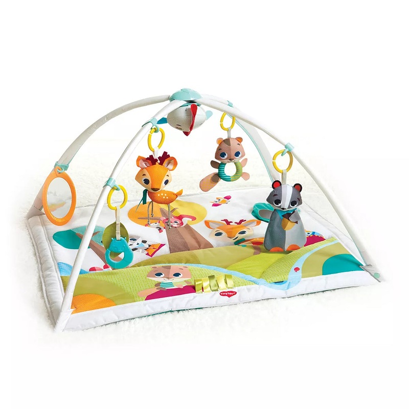Gymini Deluxe Activity Gym Play Mat – Into the Forest