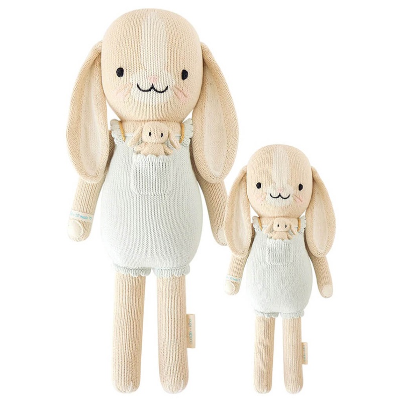 Hand Knit Doll Briar The Bunny