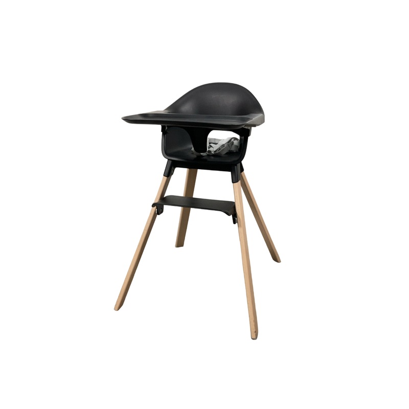 Stokke Clikk High Chair, Black Natural