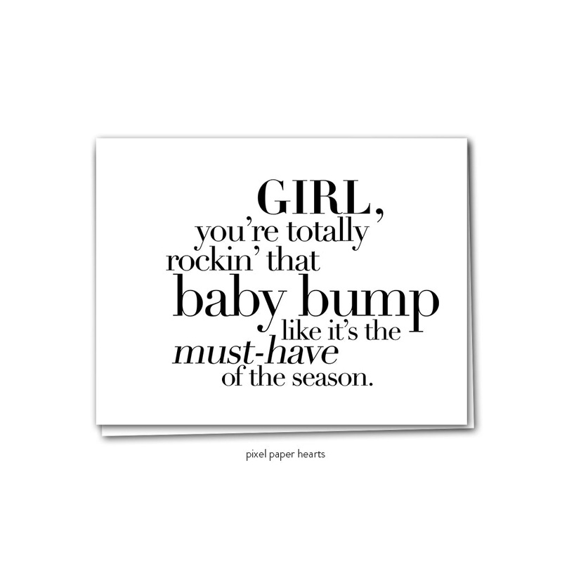 Card – Baby Bump
