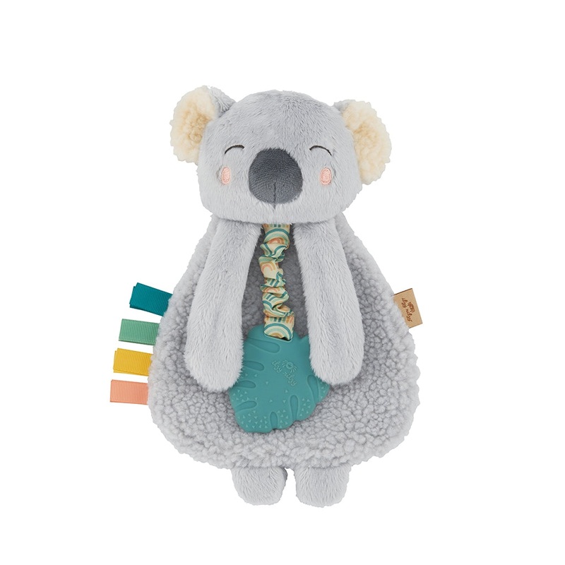 Itzy Ritzy Itzy Lovey Koala Plush w/ Silicone Teether Toy