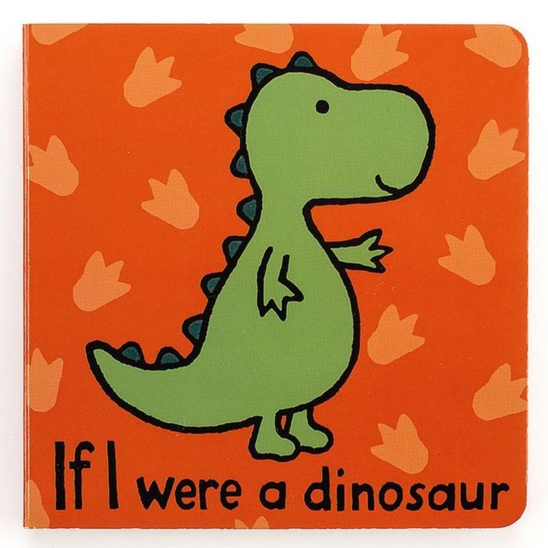 Jellycat If I Were a Dinosaur Book