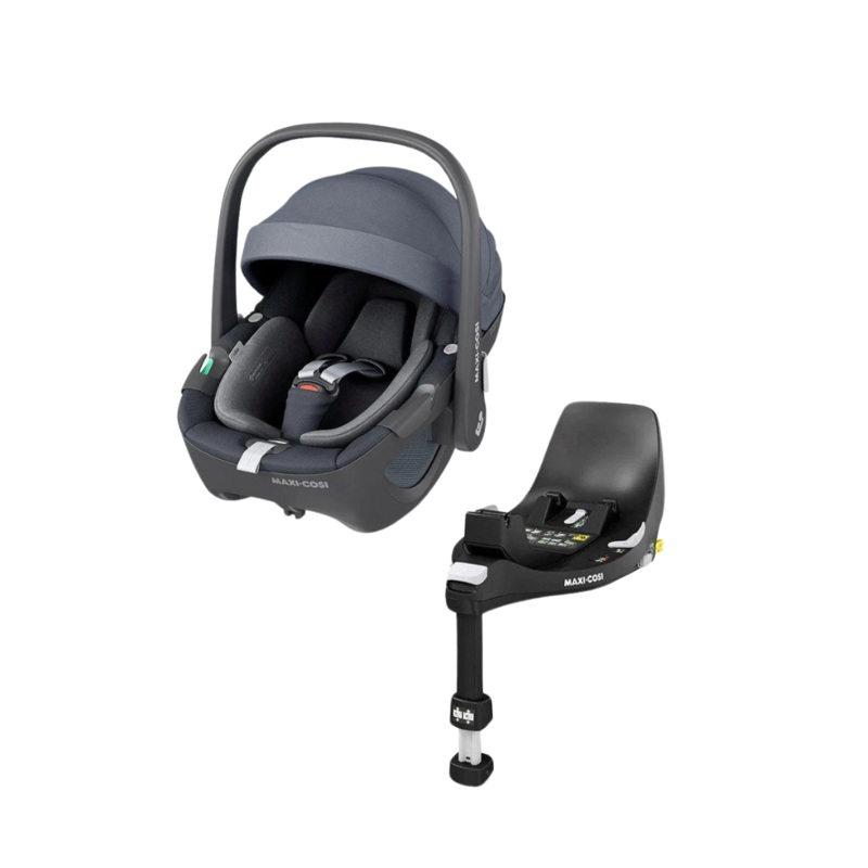 Maxi-Cosi Pebble 360 i-Size Car Seat + FamilyFix 360 Base – Essential Graphite