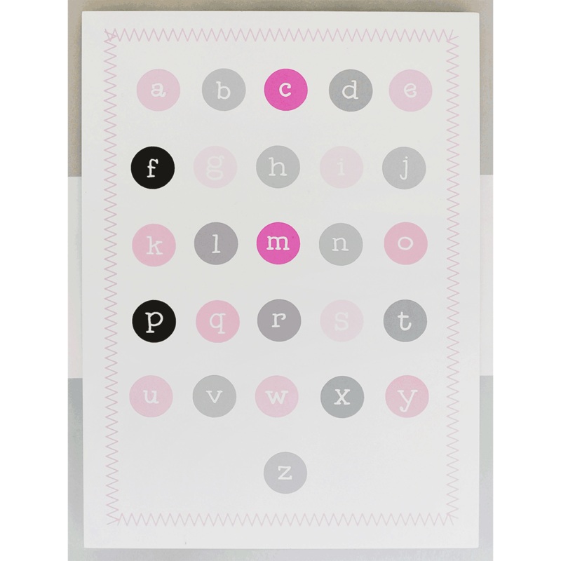 My Baby Sam Chevron Baby Pink Wall Art
