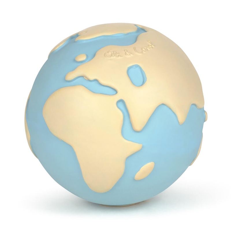 Natural Rubber Teether Earthy the World Ball