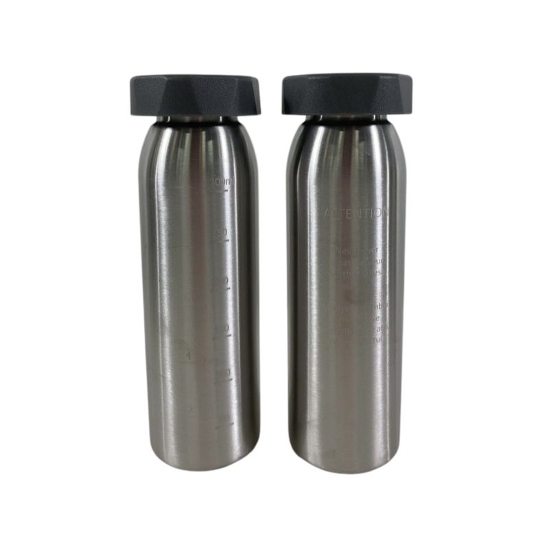 Ceres Chill Stainless Steel Bottle (Fridge Storage/Bottle Feeding/Pump Bottle), 2 Pack, 12oz