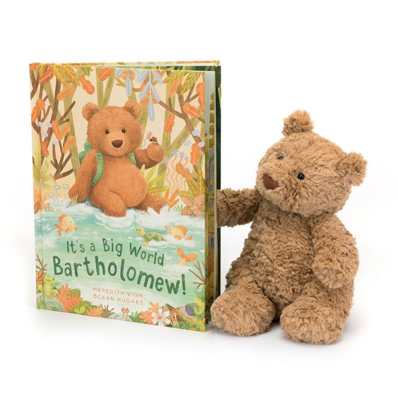 It’s A Big World Bartholomew Book + Plush Bundle