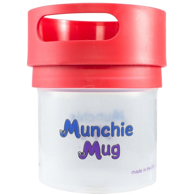 Munchie Mug Snack Cup, 12 oz – Red